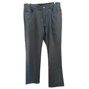 Callaway Sorona Stretch Opti-Dri 5 Pocket Golf Pants Mens 34x32 Black EUC